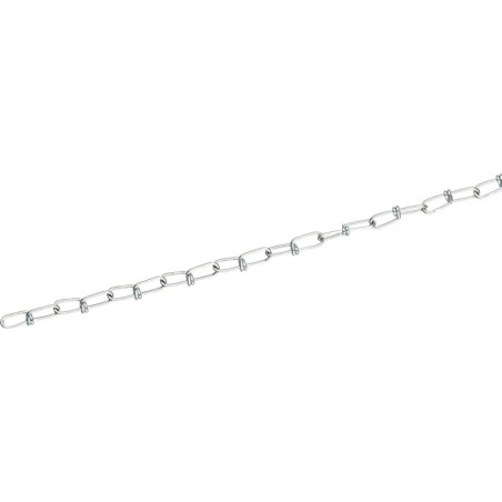 Chaîne nouée DIN 5685 Épaisseur nominale des chaînes 1,6 mm K 16 30 m/paquet 30 m/paquet
