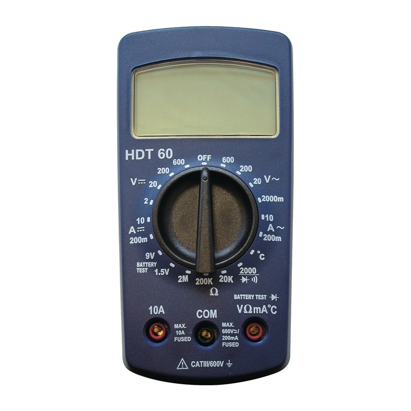 Multimètre HDT 60 2-600 V AC/DC HDT
