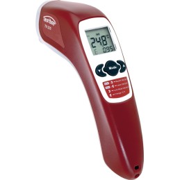 Thermomètre à infrarouge TV 325 - 60 à 500 degr. C 2 x de type AAA 2 x de type AAA TESTBOY