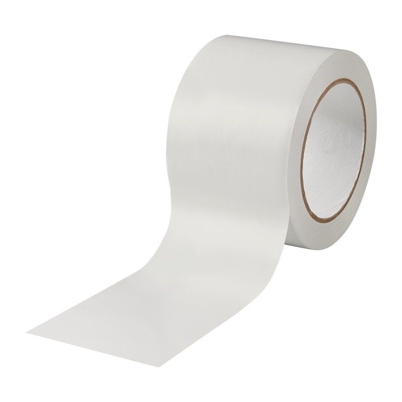 Ruban de marquage de sol Easy Tape PVC blanc longueur 33 m largeur 75 mm rouleau ROCOL