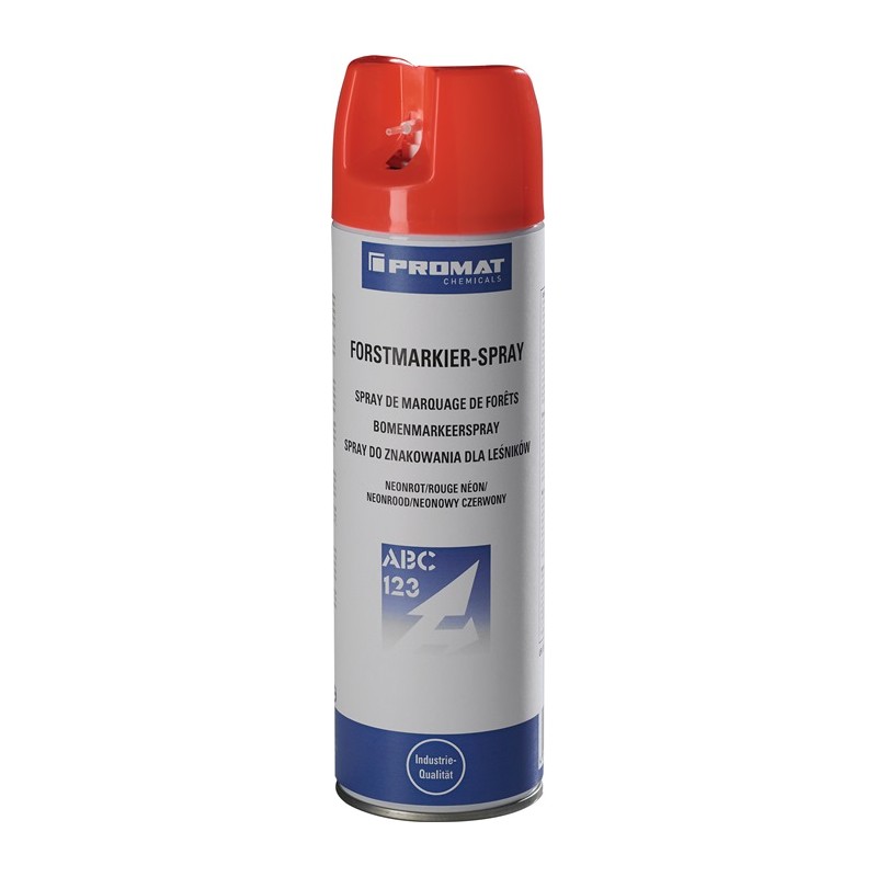 Spray de peinture pour forestiers 500 ml bombe aérosol PROMAT CHEMICALS. Par 1 pièce.