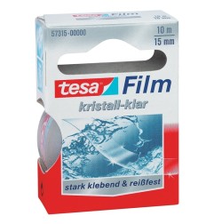 Ruban adhésif tesafilm® 57315 clair cristal Longueur 10 m rouleau TESA