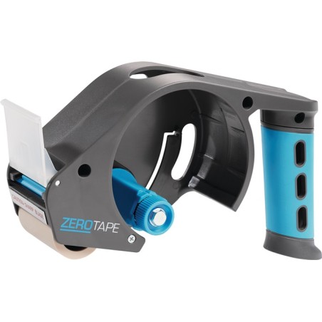 Dérouleur manuel ZEROTAPE® plastique bleu pour largeur de bande 48 mm ENVIROPACK