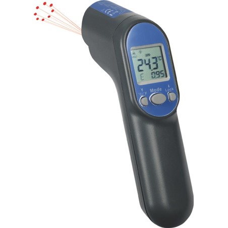 Thermomètre à infrarouge - 33 à + 500 degr. C 2 x de type AAA TFA