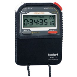 Chronomètre profilé 25 1/100 sec. numérique HANHART