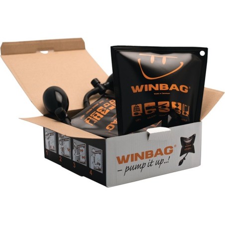 Coussins de montage Winbag cap. charge 135 kg plastique noir