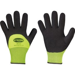 Gants de protection contre le froid Mallory/Black taille 10 noir/jaune 100% nylon (ext.)