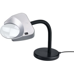 Lampe de loupe sur pied Tech-Line agrandissement 2x LED D. de lentille 120 mm SCHWEIZER
