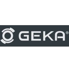 Distributeur à deux voies GEKA plus laiton nickelé filet int. 3/4 po. GEKA