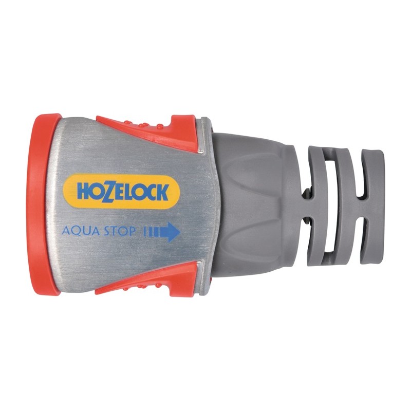 Raccord pour tuyau Metall Pro AquaStop plastique 1/2 po. 13 mm HOZELOCK