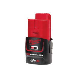 Batterie M12B3 Milwaukee 12V 3.0Ah Red Lithium-Ion (4932451388)