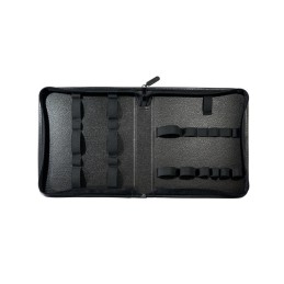 Sacoche à outils int.-lxPxH mm 11-pces 11 pièces polyester 500D noir/bleu PROMAT