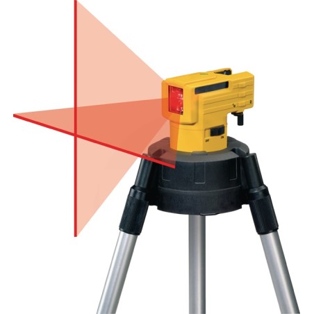 Lasers à lignes croisées LAX 50 10 m ± 0,5 mm/m 4 x AA STABILA