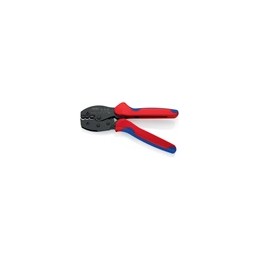 Pince KNIPEX à sertir PreciForce® longueur 220 mm 0,5- 6 (AWG 20-10) mm² 487 g p.isol.cosses de câble KNIPEX