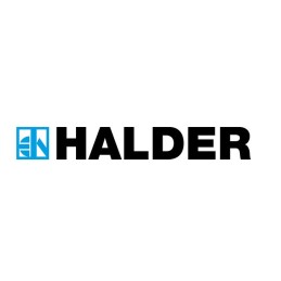 Maillet à frappe HALDER amortie SUPERCRAFT longueur 290 mm D. de la tête 30 mm tube dacier antirebond dur nylon blanc HALDER