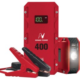 Booster au lithium NOMAD POWER 400 tension de charge 12 V courant de départ 500 A GYS
