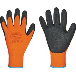 12 paires Gant T9 protection contre le froid Eco Winter noir/orange EN 388, EN 51